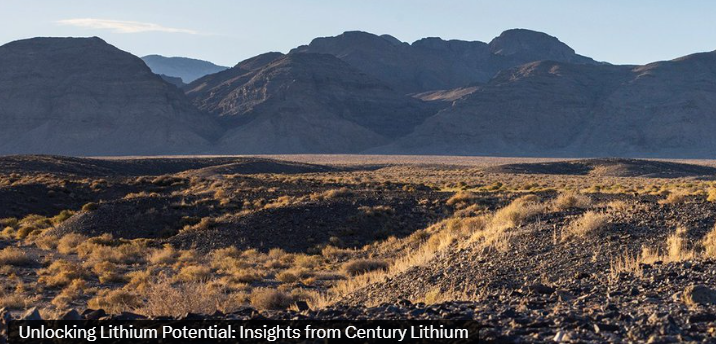 TUnlocking Lithium Potential: Insights from Century Lithium